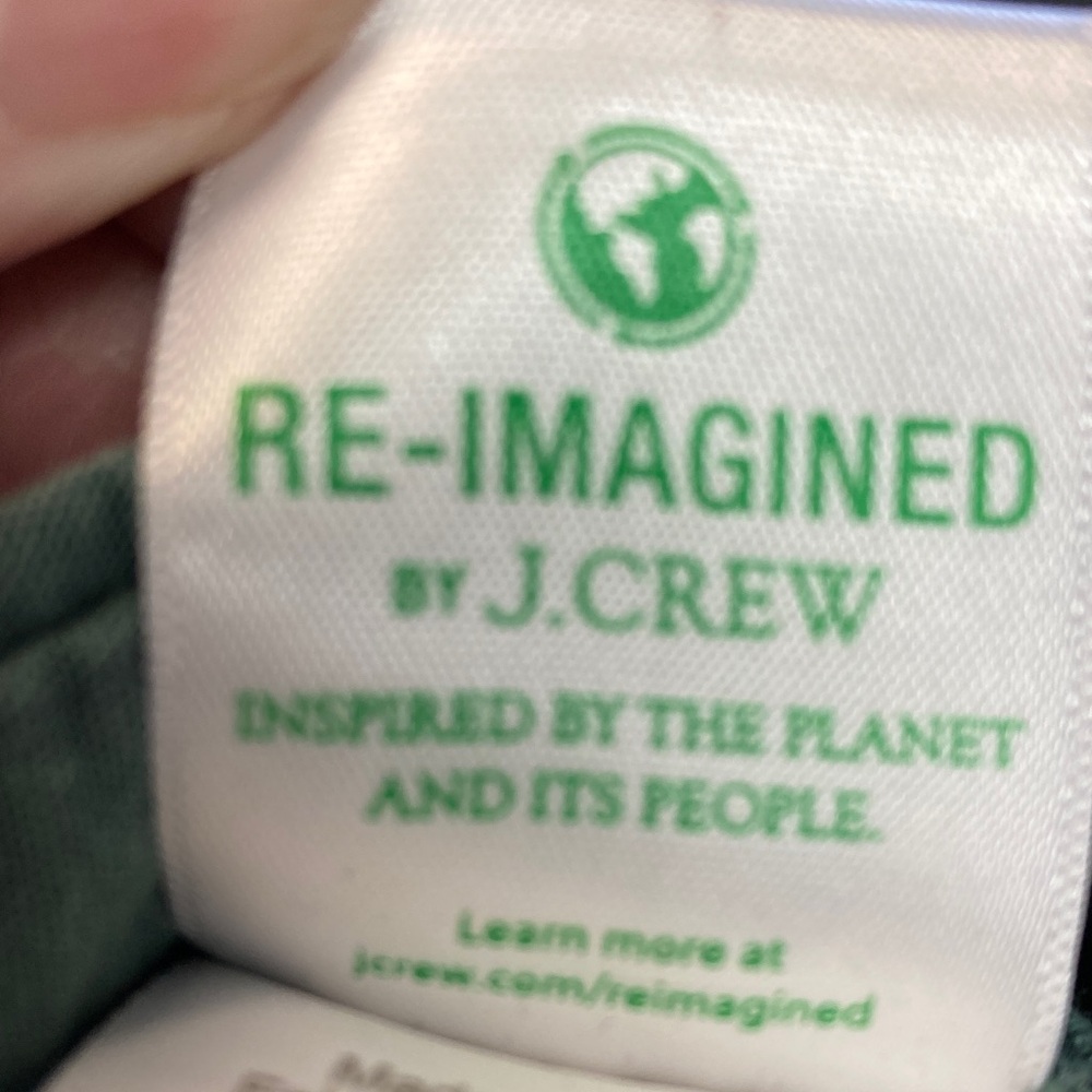 J. Crew Wide leg pants Sage Green Chinos
Patch pockets front and back size 31 - Picture 8 of 9